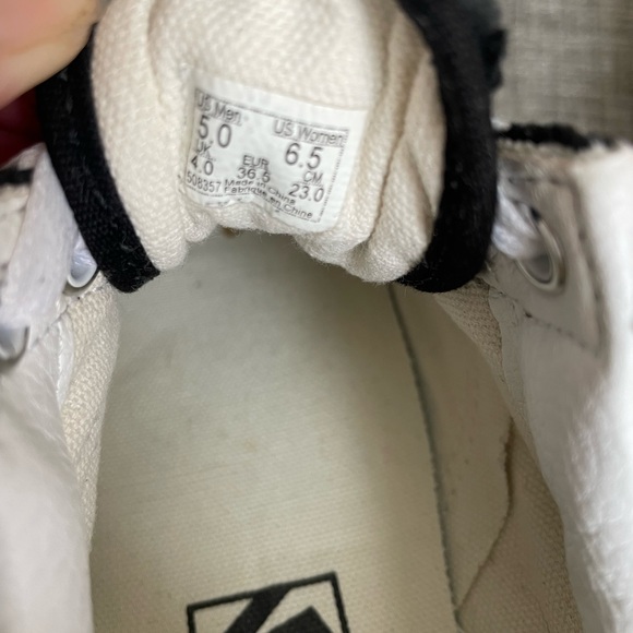 Worn once. Like new! Vans Old Skool "Sherpa Checkerboard" sneakers - Picture 6 of 7